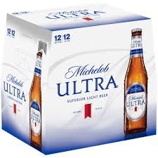 Michelob Ultra Beer, Superior Light, 12 Pack - 12 pack, 12 fl oz bottles