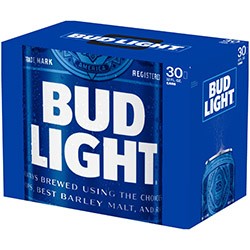 Anheuser Busch Bud Light 30 Pack 12