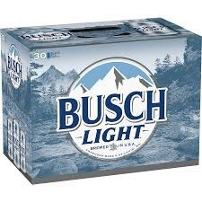 Anheuser-Busch - Busch Light 30 Pack 12oz Cans (1 Case)