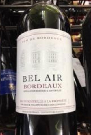 Bel Air Bordeaux 2018 Shoppers Vineyard