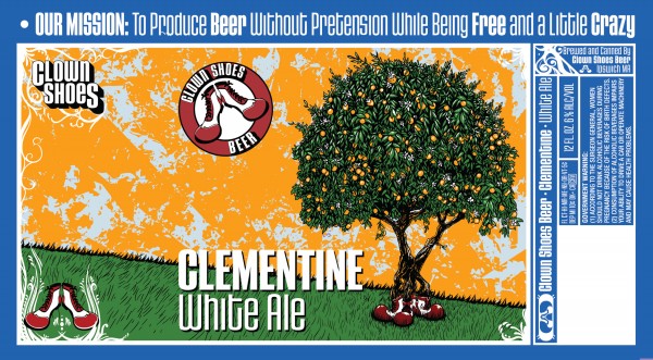 Clown Shoes Clementine White Ale Clown Shoes Clementine White Ale