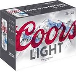 Coors Light 30pk 12oz Cans Pers
