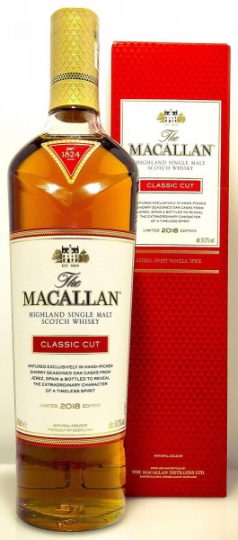 Macallan Classic Cut 2019 Limited Edition Shoppers Vineyard