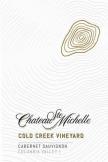 Chateau Ste. Michelle - Cabernet Sauvignon Columbia Valley Cold Creek Vineyard 2018 (750)