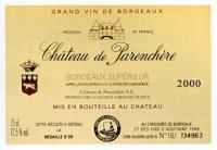 Chteau de Parenchre - Bordeaux Suprieur 2019 (750ml) (750ml)