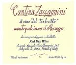 Cantina Zaccagnini - Montepulcino d'Abruzzo 2020 (750)