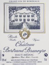 Chateau Bertrand Braneyre - Vieilles Vignes Haut-Medoc 2009 (750ml) (750ml)
