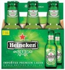 Heineken -  6 Pack 7oz Bottles (6 pack 7oz bottle) (6 pack 7oz bottle)