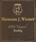 Hermann J. Wiemer Riesling Seneca Lake Hjw Vineyard 2020 (750)