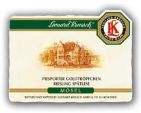 Leonard Kreusch - Piesporter Goldtropfchen Riesling Spatlese 2018 (750ml) (750ml)
