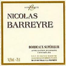 Nicholas Barreyre - Bordeaux Superieur 2018 (750ml) (750ml)
