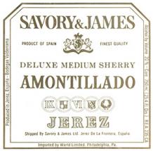 Savory & James - Amontillado NV