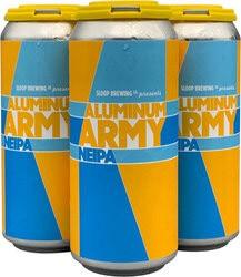 Sloop Brewing Co. - Sloop Aluminum Army IPA New England 4Pk 16Oz Cans (4 pack 16oz cans) (4 pack 16oz cans)